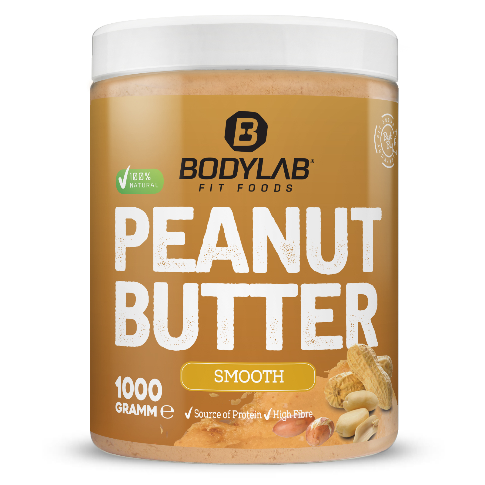 100 Peanut Butter 1000g von Bodylab24 kaufen Bodylab24 Shop