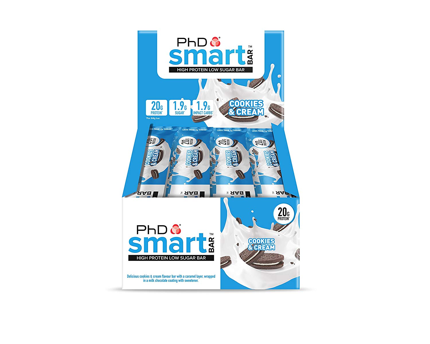 Smart Bar 12x64g Von Phd Nutrition Kaufen Bodylab24 Shop